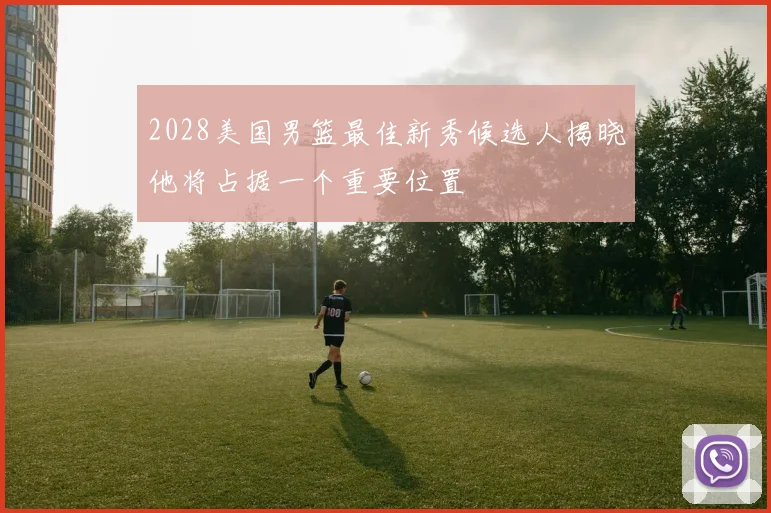 2028美国男篮最佳新秀候选人揭晓他将占据一个重要位置