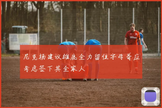 尼克杨建议雄鹿全力留住字母哥应考虑签下其全家人